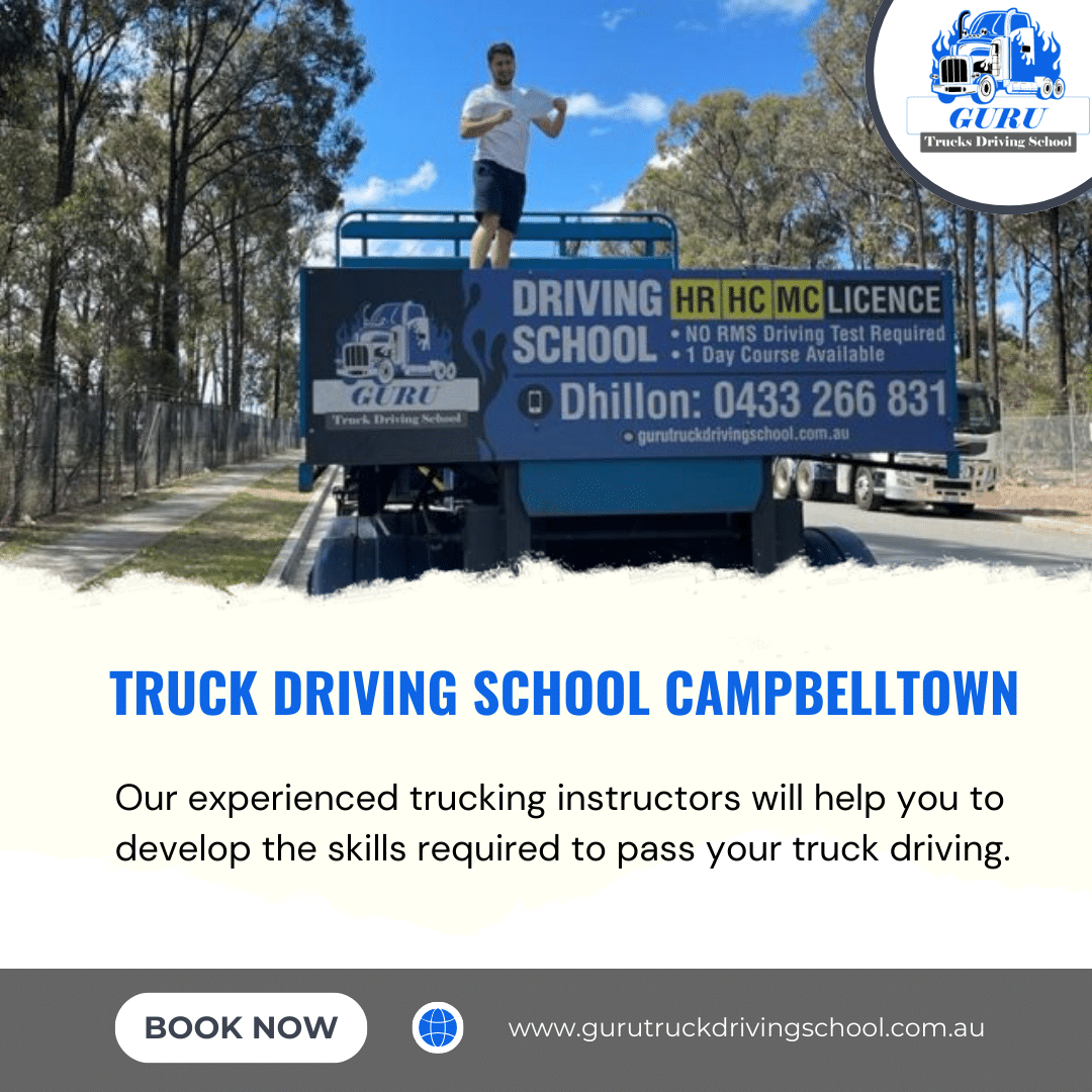 Truck Driving Lessons Sydney