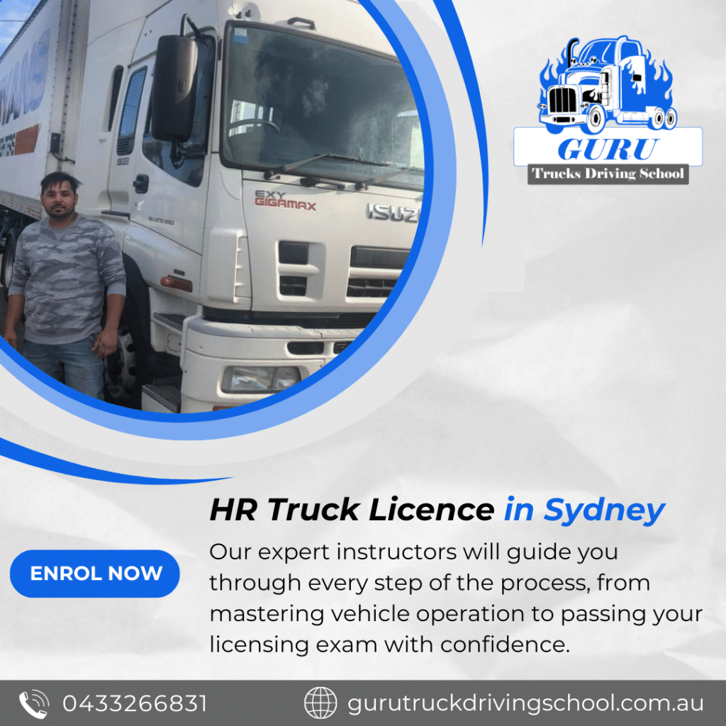 Truck Driving School Sydney