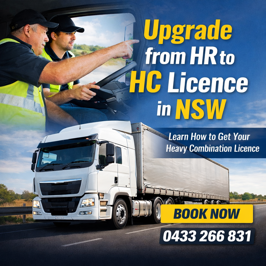 Upgrade from HR to HC Licence in NSW