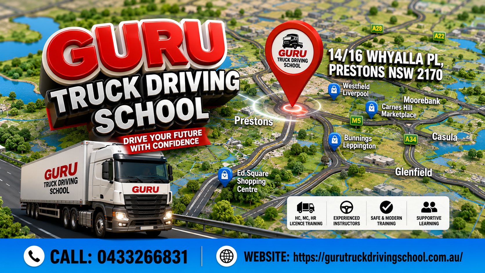 Best truck driving school in Australia