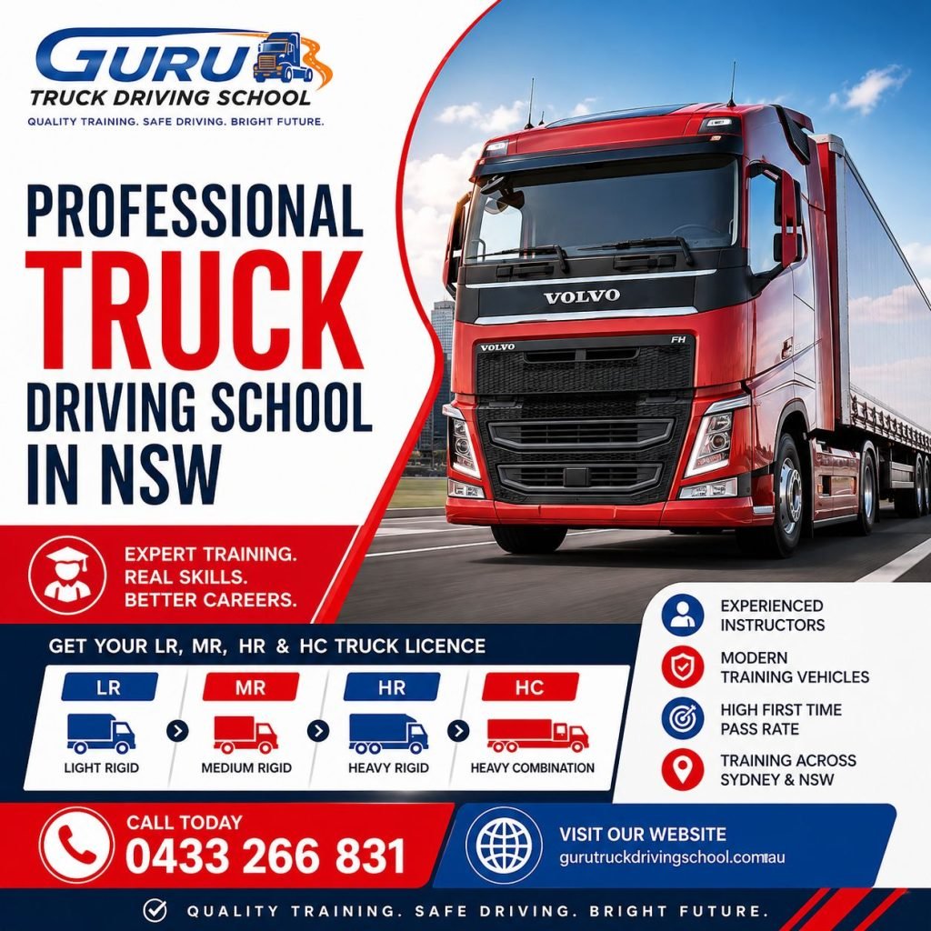 Professional Truck Driving School in NSW