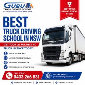 Top Truck Driving Schools in NSW – Guru Truck Driving School