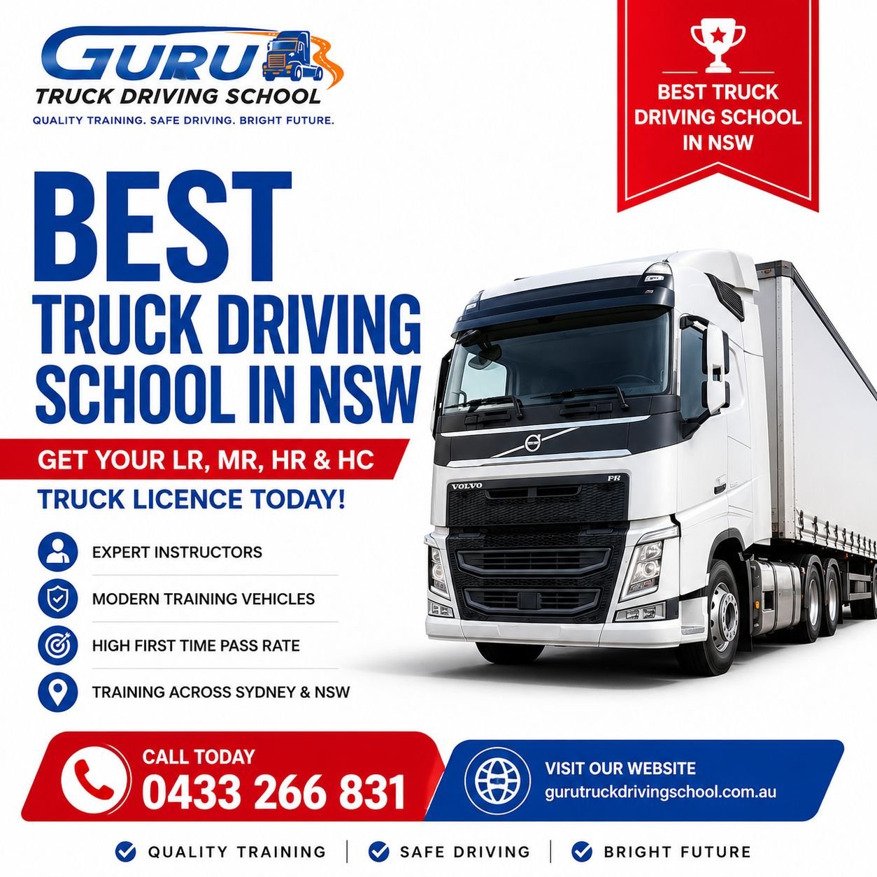 Top Truck Driving Schools in NSW – Guru Truck Driving School