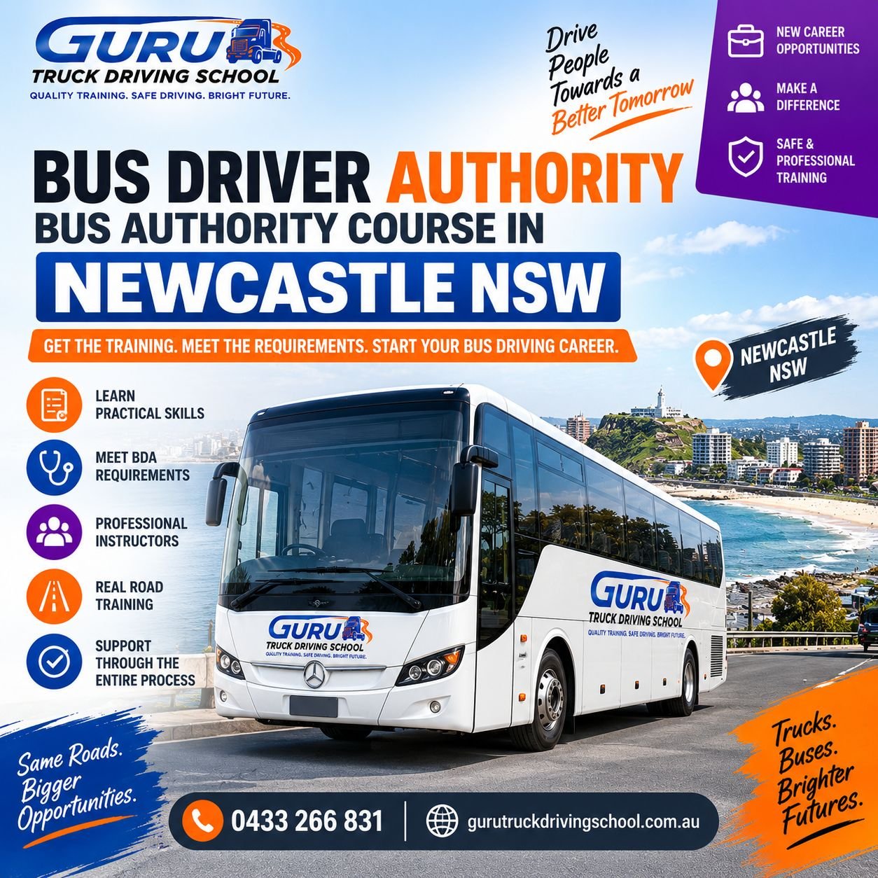 Bus Driver Authority course Newcastle NSW