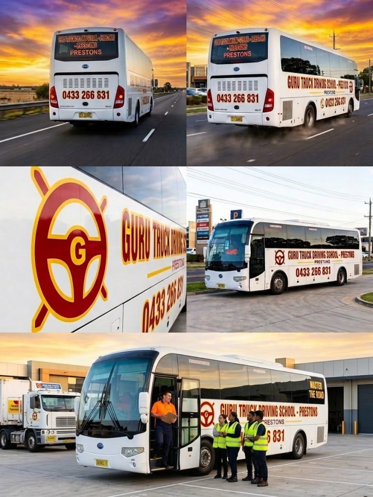 Bus driving course Sydney practical training